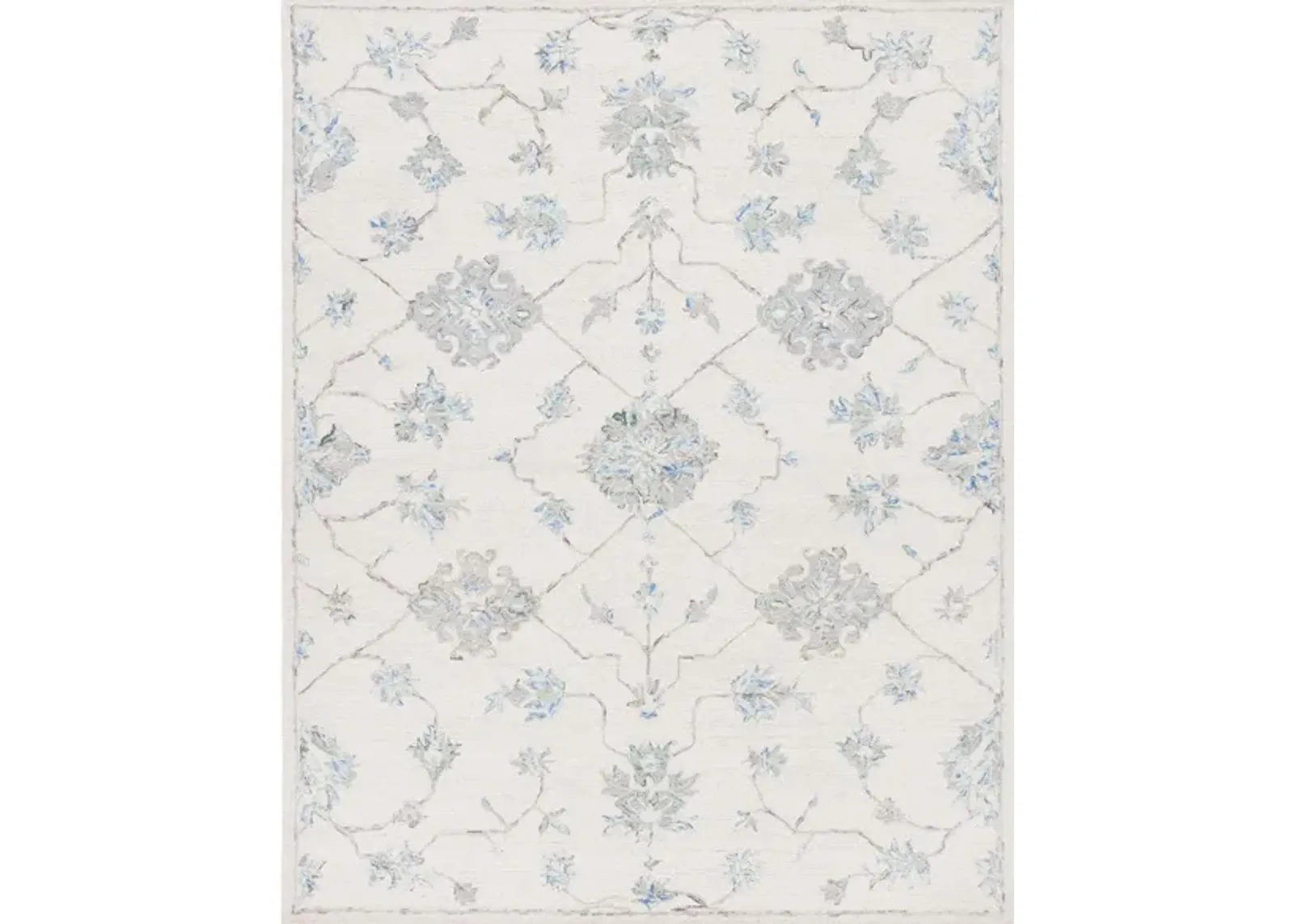 Ramona Area Rug in Ivory & Gray by Safavieh