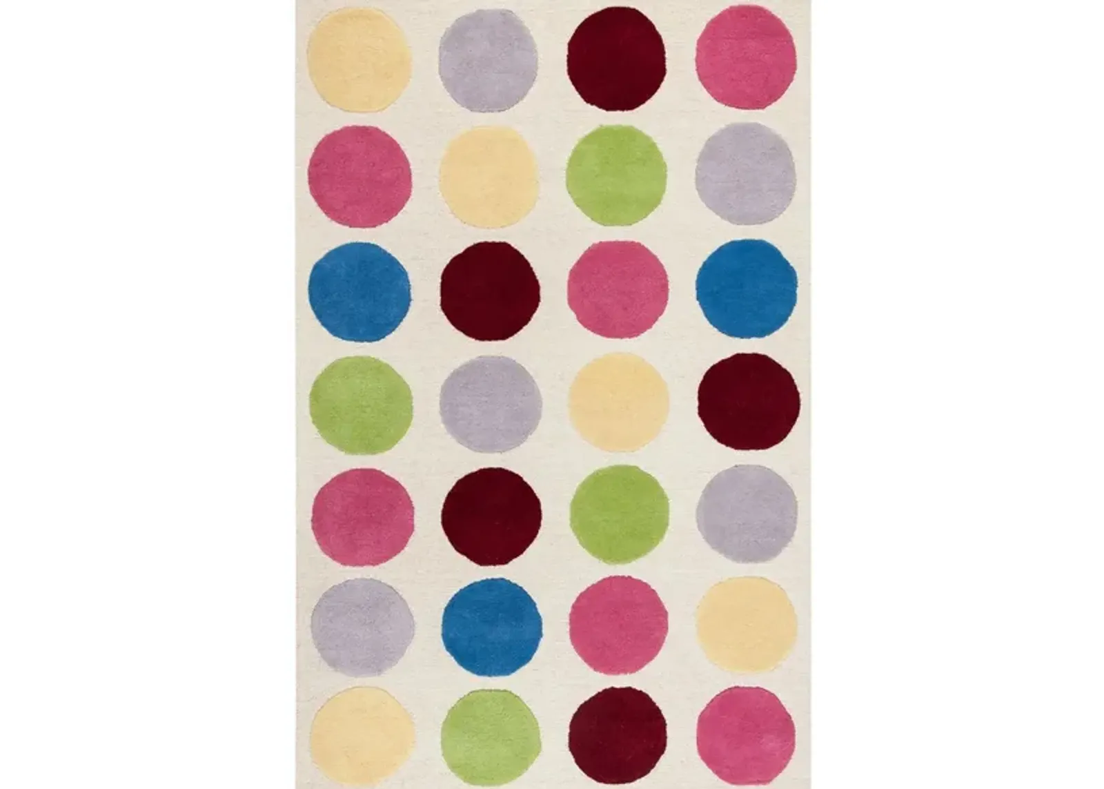 Fount Kid's Rug in Ivory/Multi by Safavieh