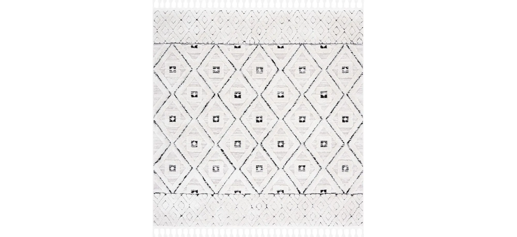 Marrakesh Area Rug in Gray / Ivory by Safavieh