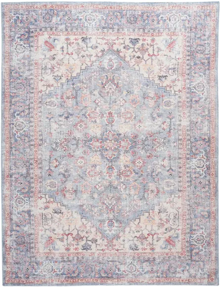 Nicole Curtis Albuquerque Area Rug in Blue/Multi by Nourison