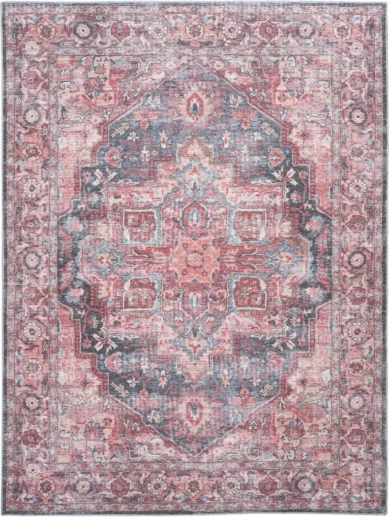 Nicole Curtis Stopher Area Rug in Multi by Nourison