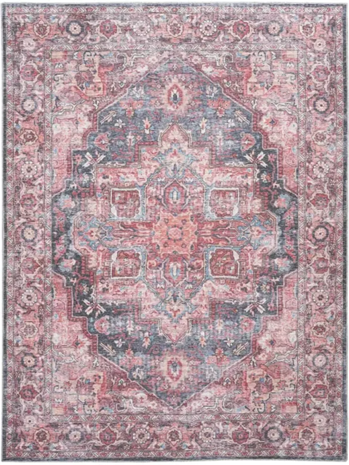 Nicole Curtis Stopher Area Rug in Multi by Nourison