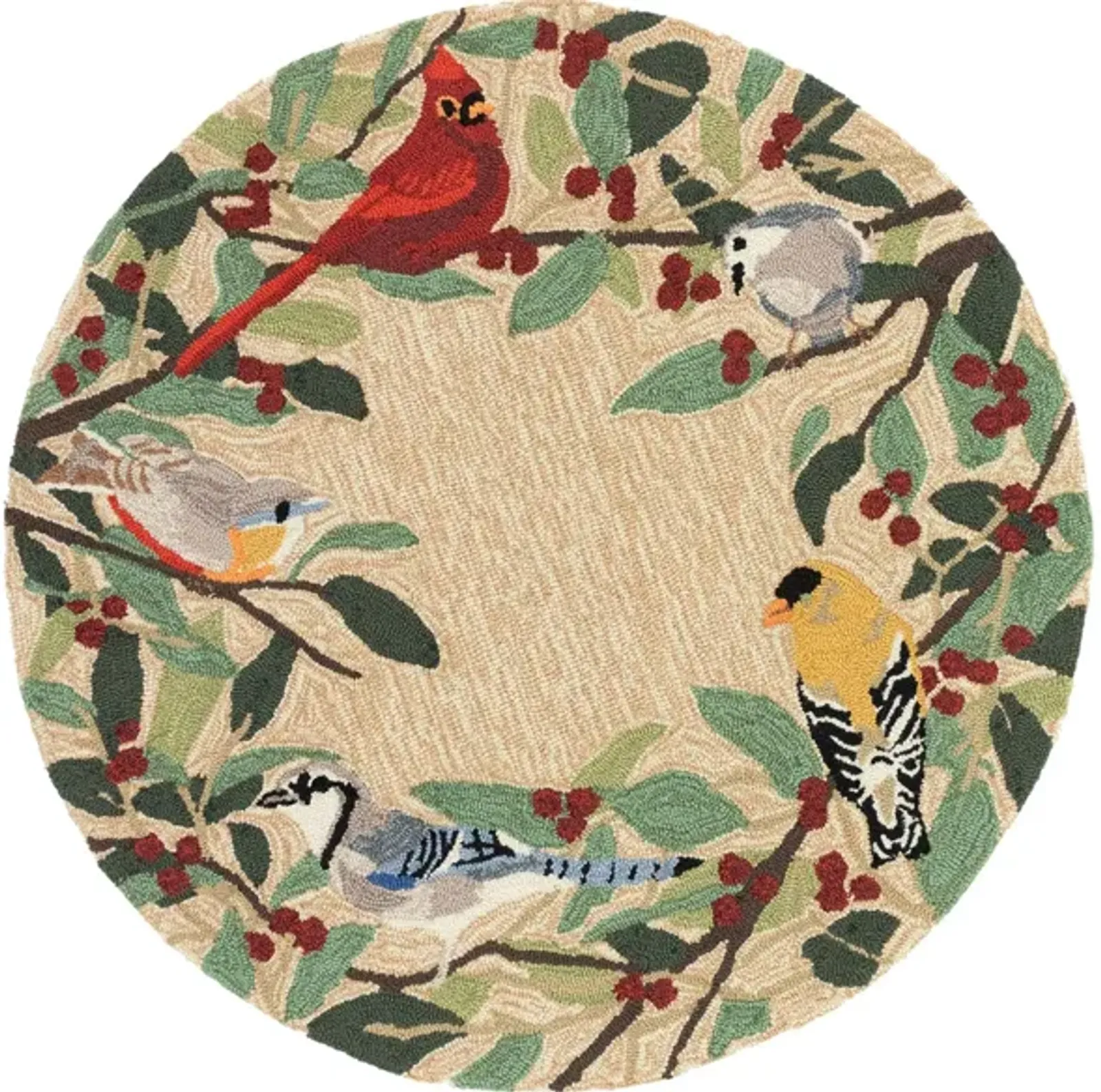 Liora Manne Bird Border Front Porch Rug