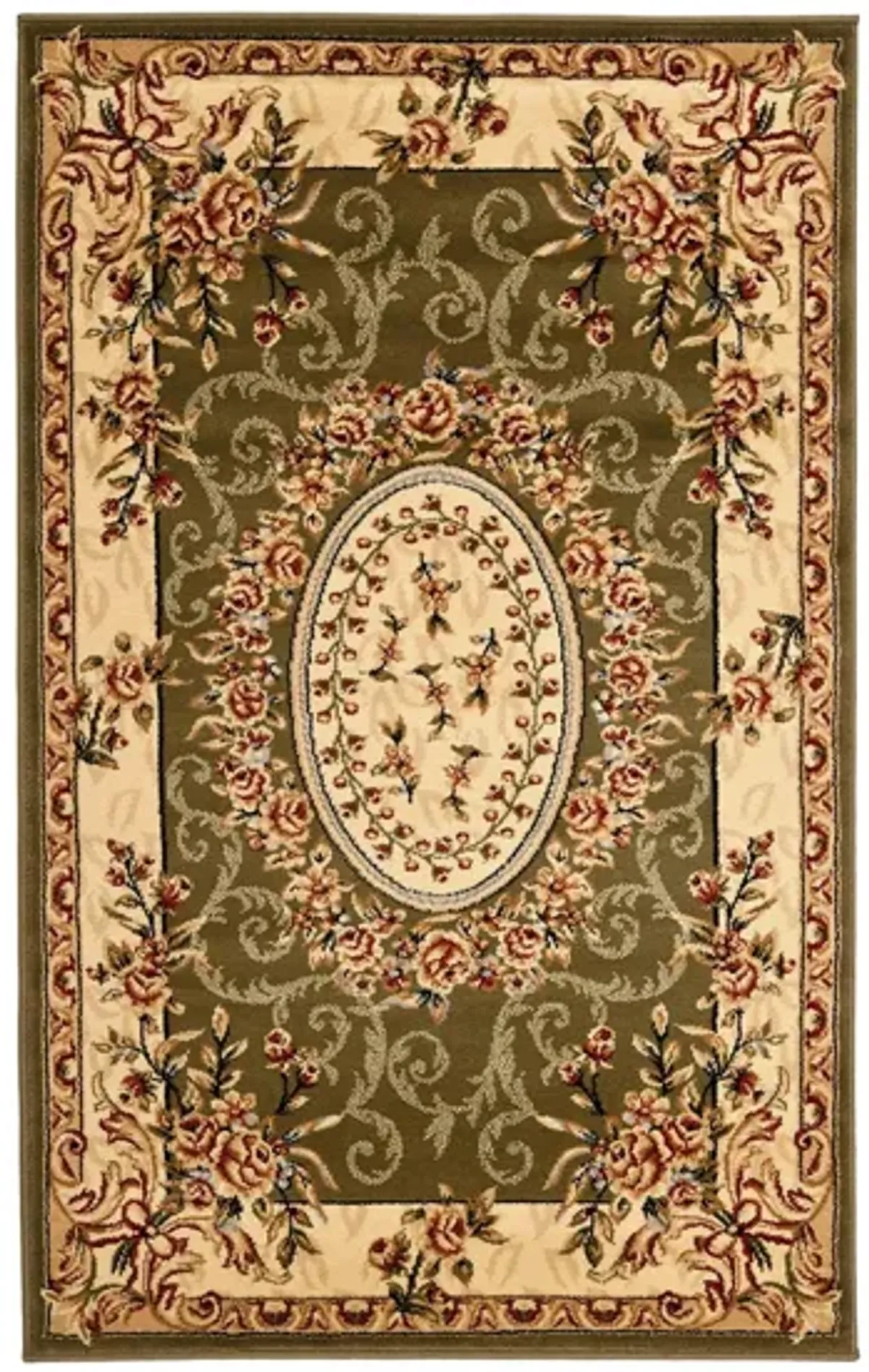 Azura Area Rug in Sage / Ivory by Safavieh