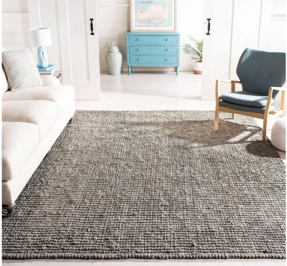 Natural Fiber Area Rug in LightGrey by Safavieh