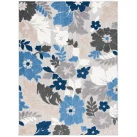 Cabana I Area Rug in Gray & Blue by Safavieh