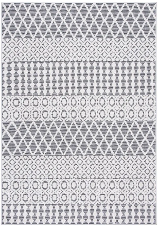 Cabana IV Area Rug in Ivory & Gray by Safavieh