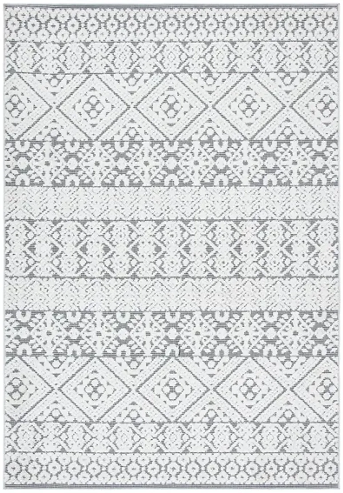 Cabana IV Area Rug in Ivory & Gray by Safavieh