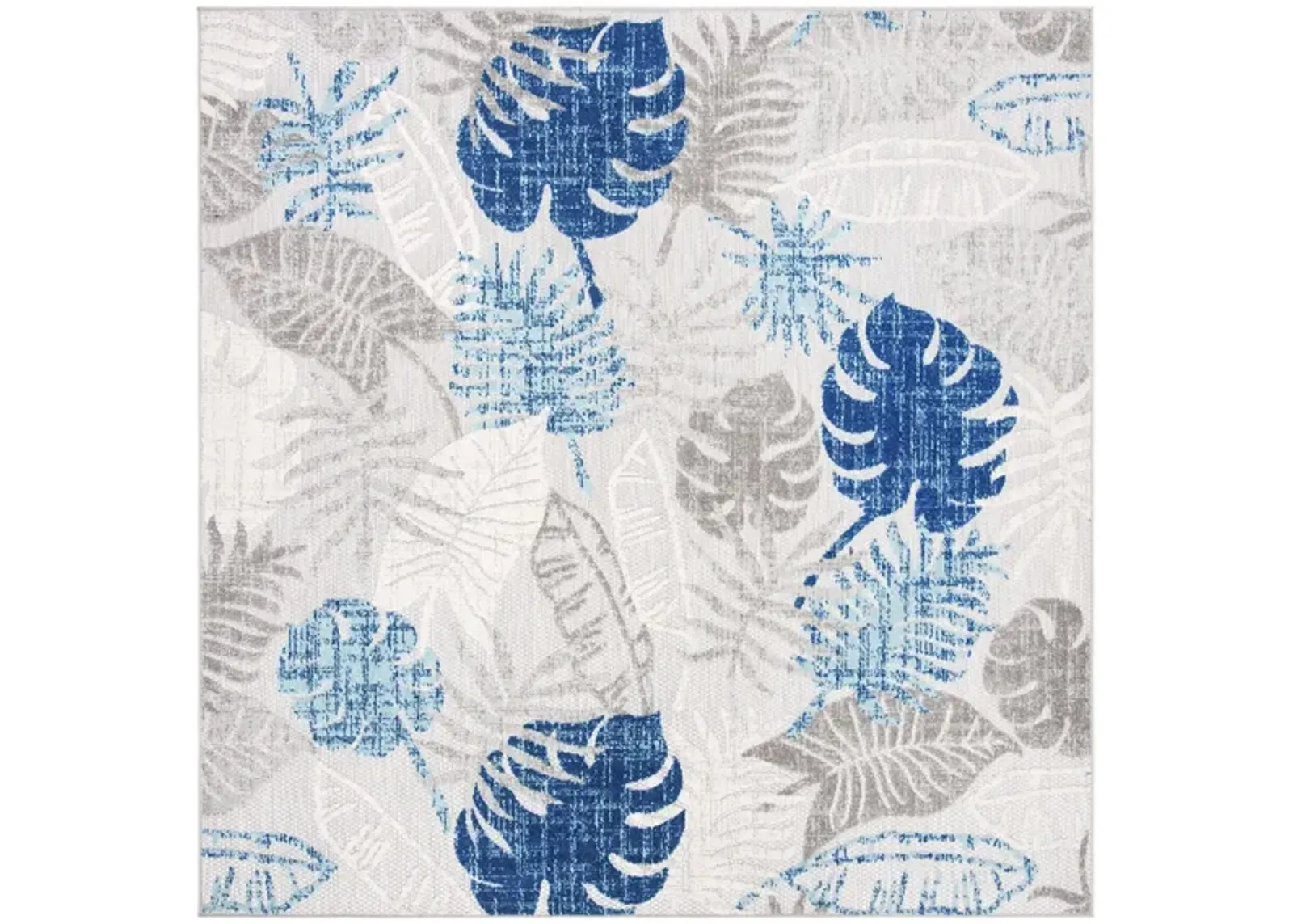 Cabana V Area Rug in Gray & Blue by Safavieh