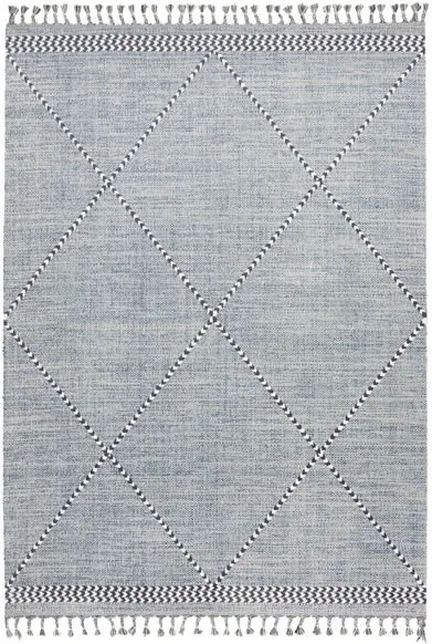 Asilah Area Rug in Light Blue by Nourison