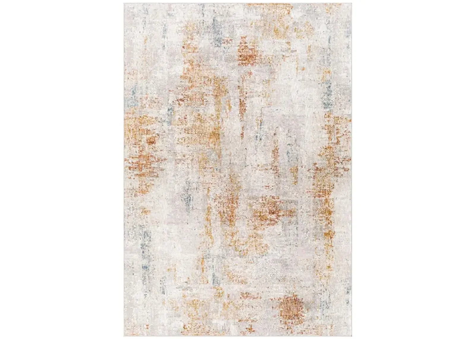 Carmel Rug in Aqua, Camel, Clay, Light Gray, Mustard, Taupe, White by Surya