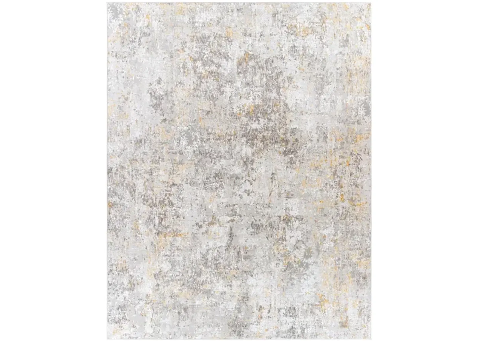 Carmel Rug in Taupe, Light Gray, Mustard, White, Camel by Surya