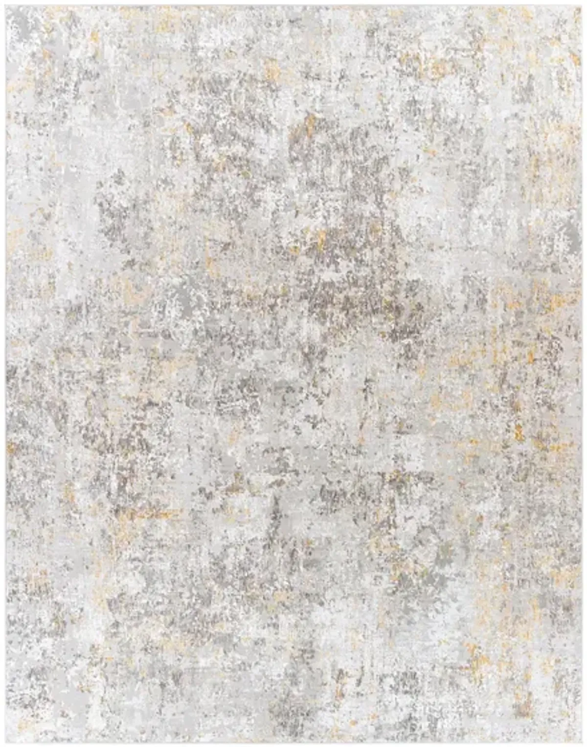 Carmel Rug in Taupe, Light Gray, Mustard, White, Camel by Surya