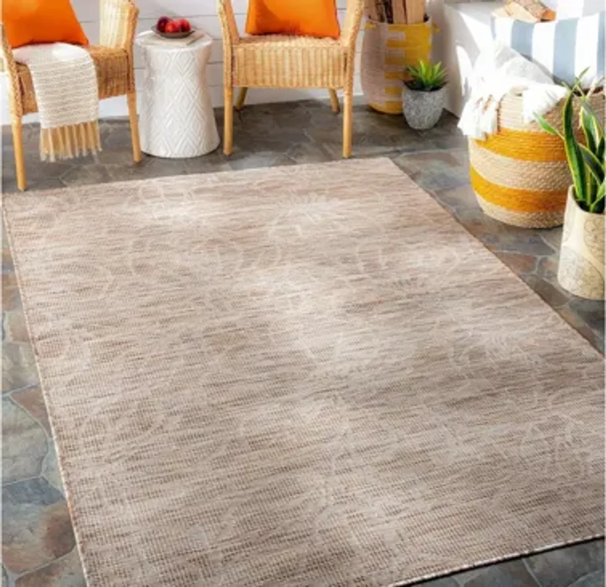 Pasadena Floral Indoor/Outdoor Area Rug