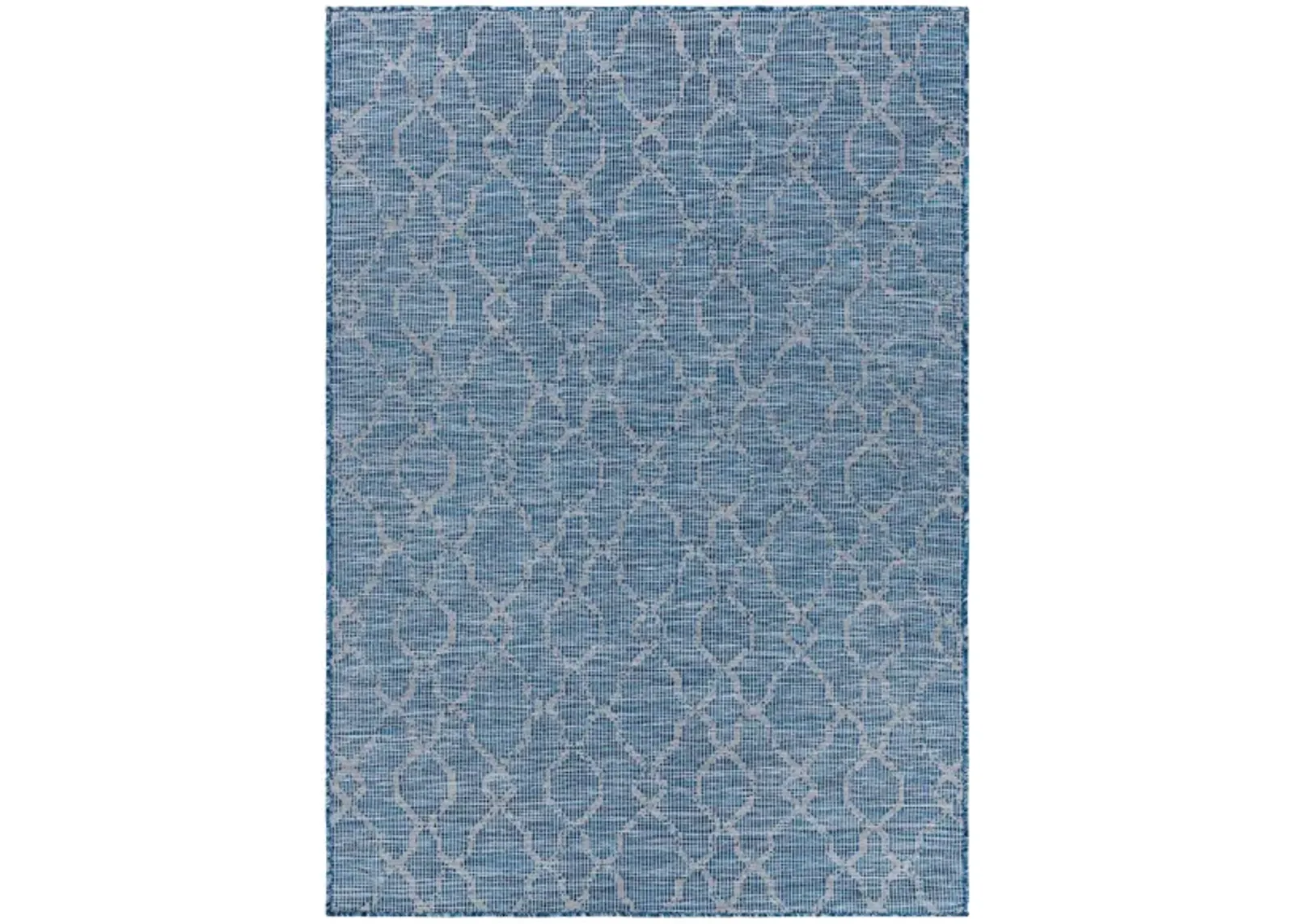 Pasadena Sage Indoor/Outdoor Area Rug in Dark Blue, Blue by Surya