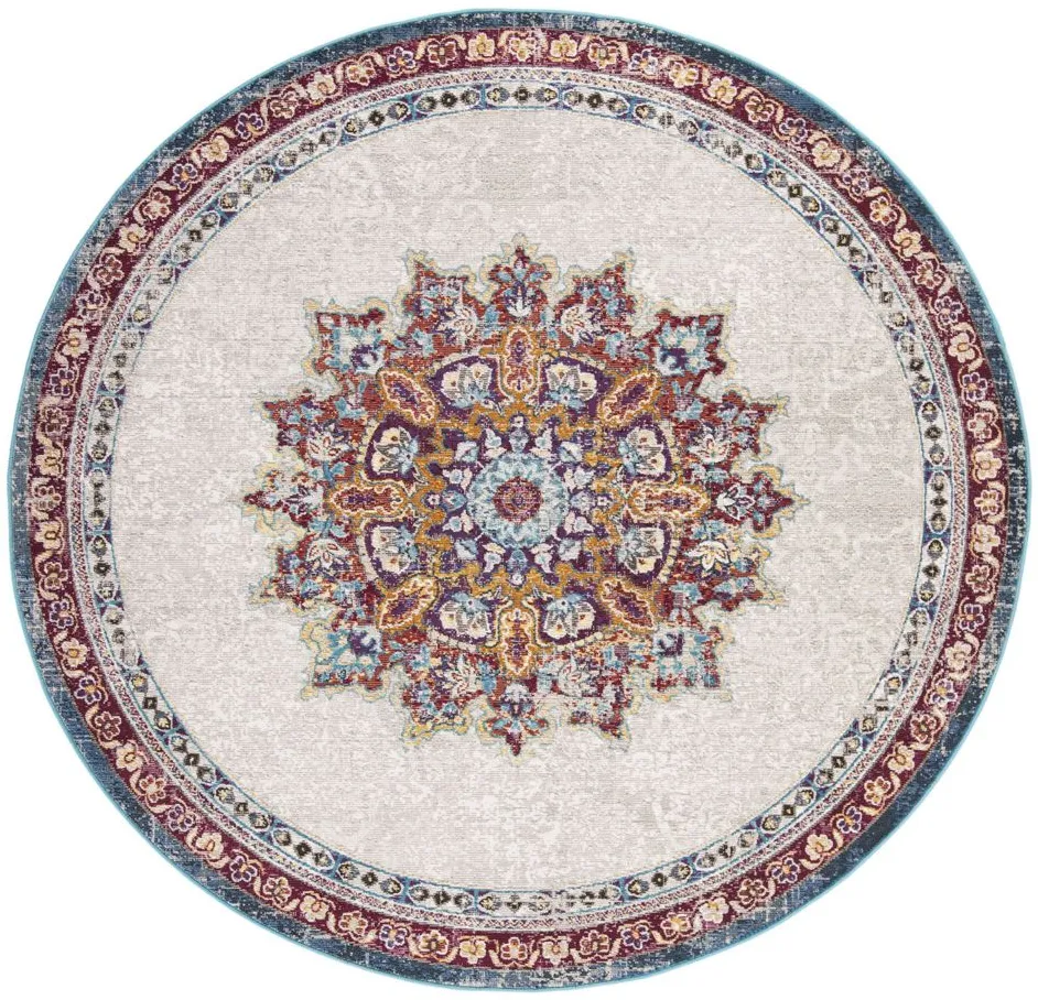 Appa Area Rug in Ivory / Navy by Safavieh