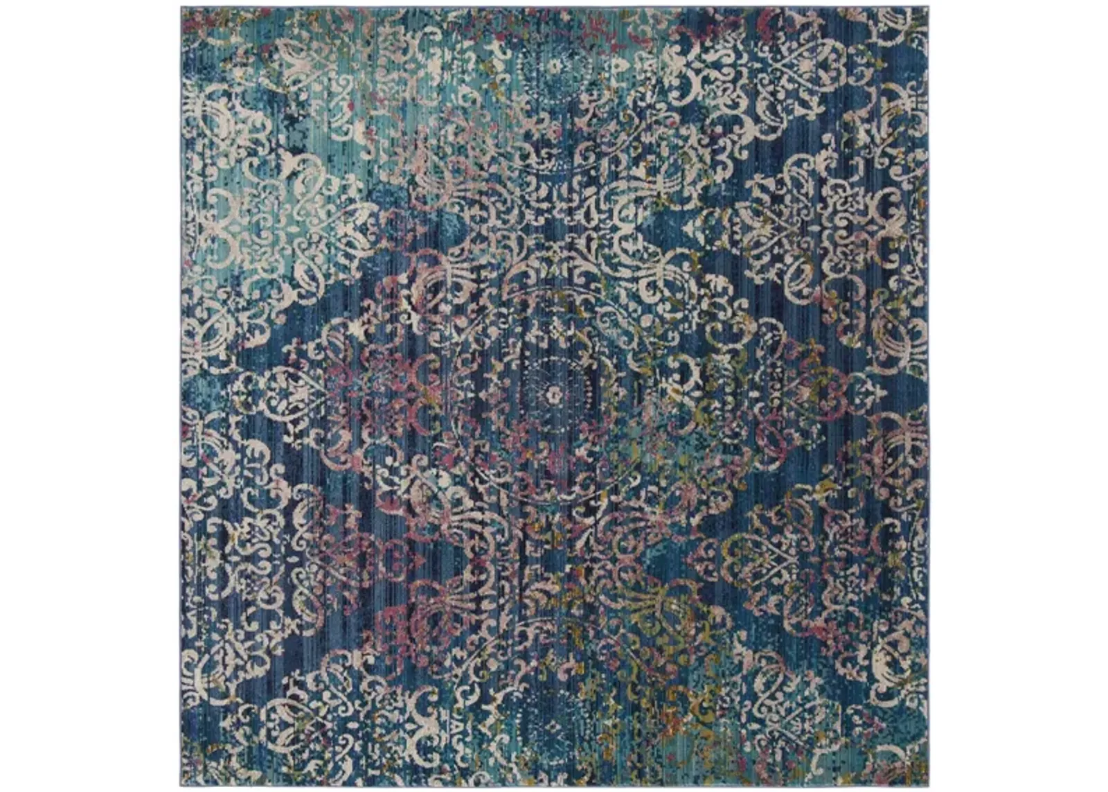 Amaya Area Rug in Blue / Multi by Safavieh