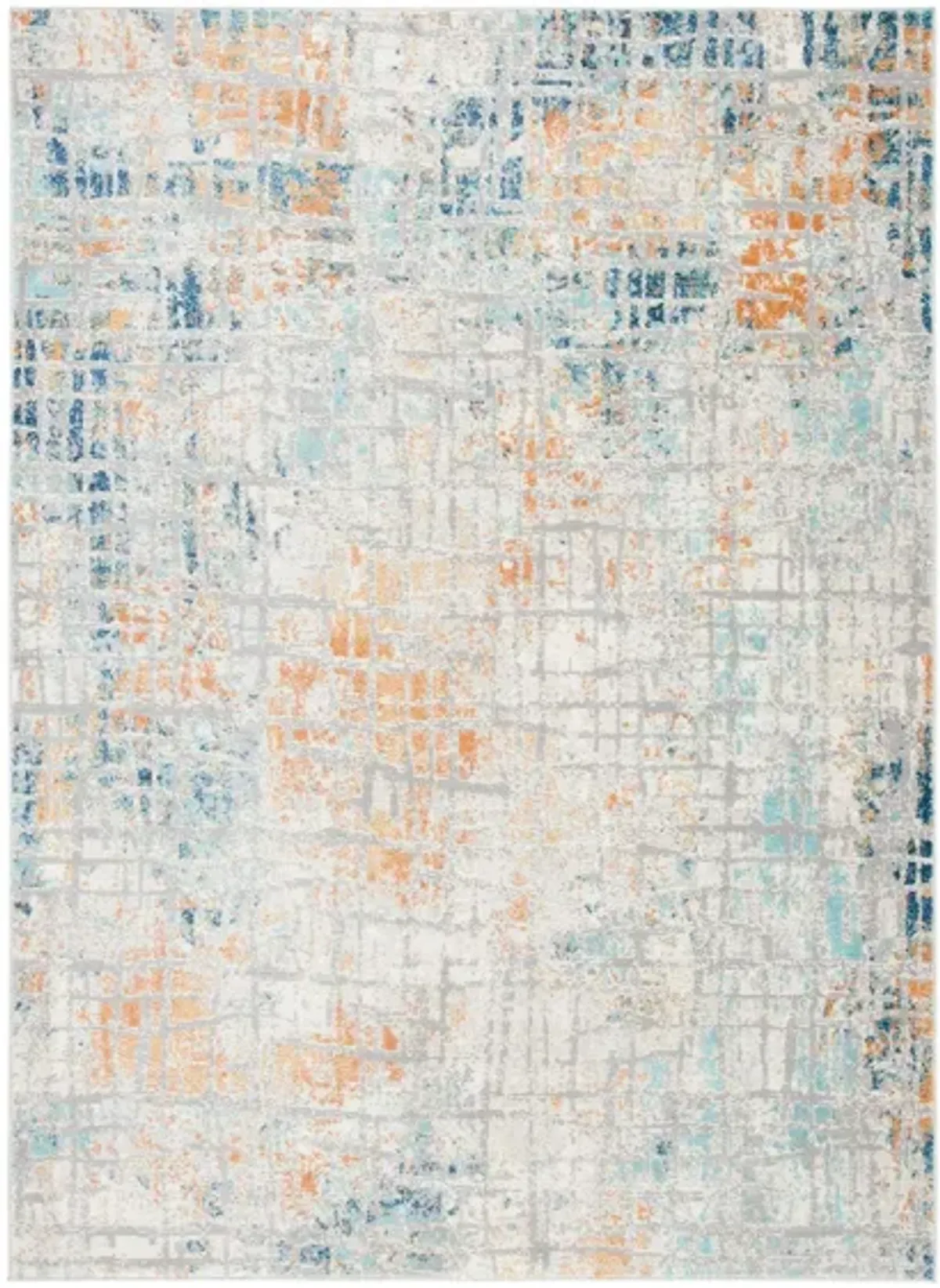 Ardlyn Area Rug in Rust / Blue by Safavieh