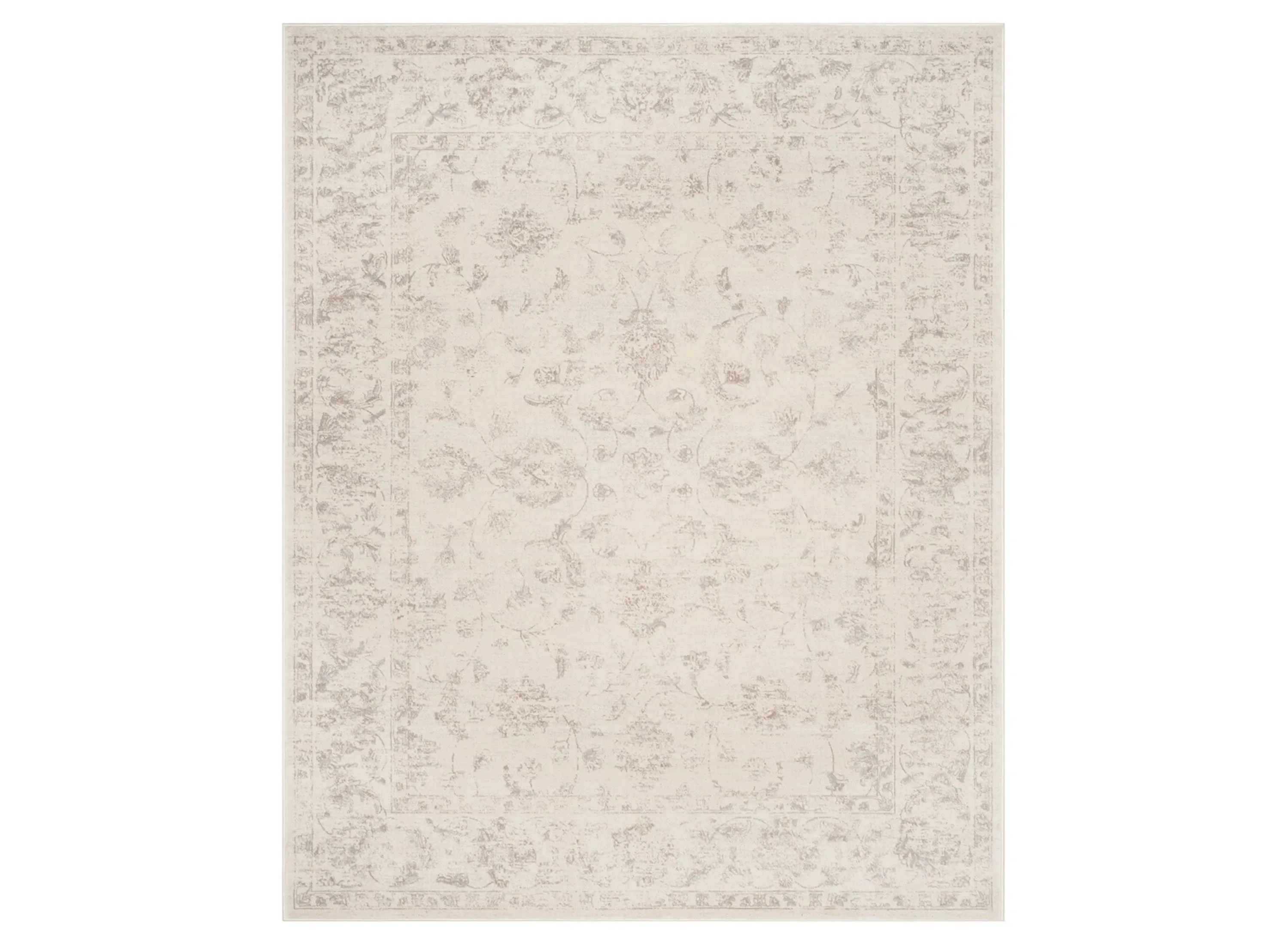 Carnegie Area Rug in Cream / Light Gray by Safavieh