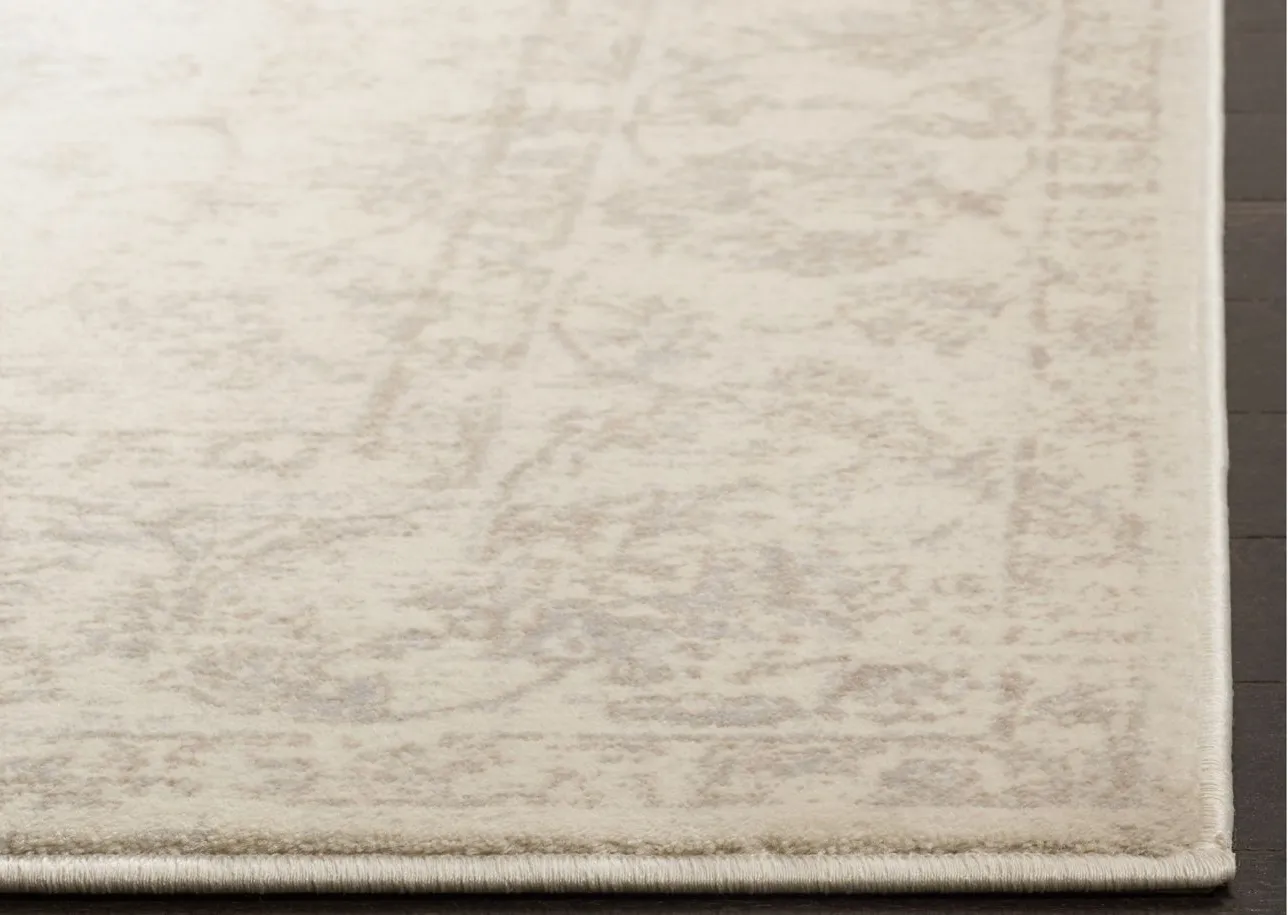 Carnegie Area Rug in Cream / Light Gray by Safavieh