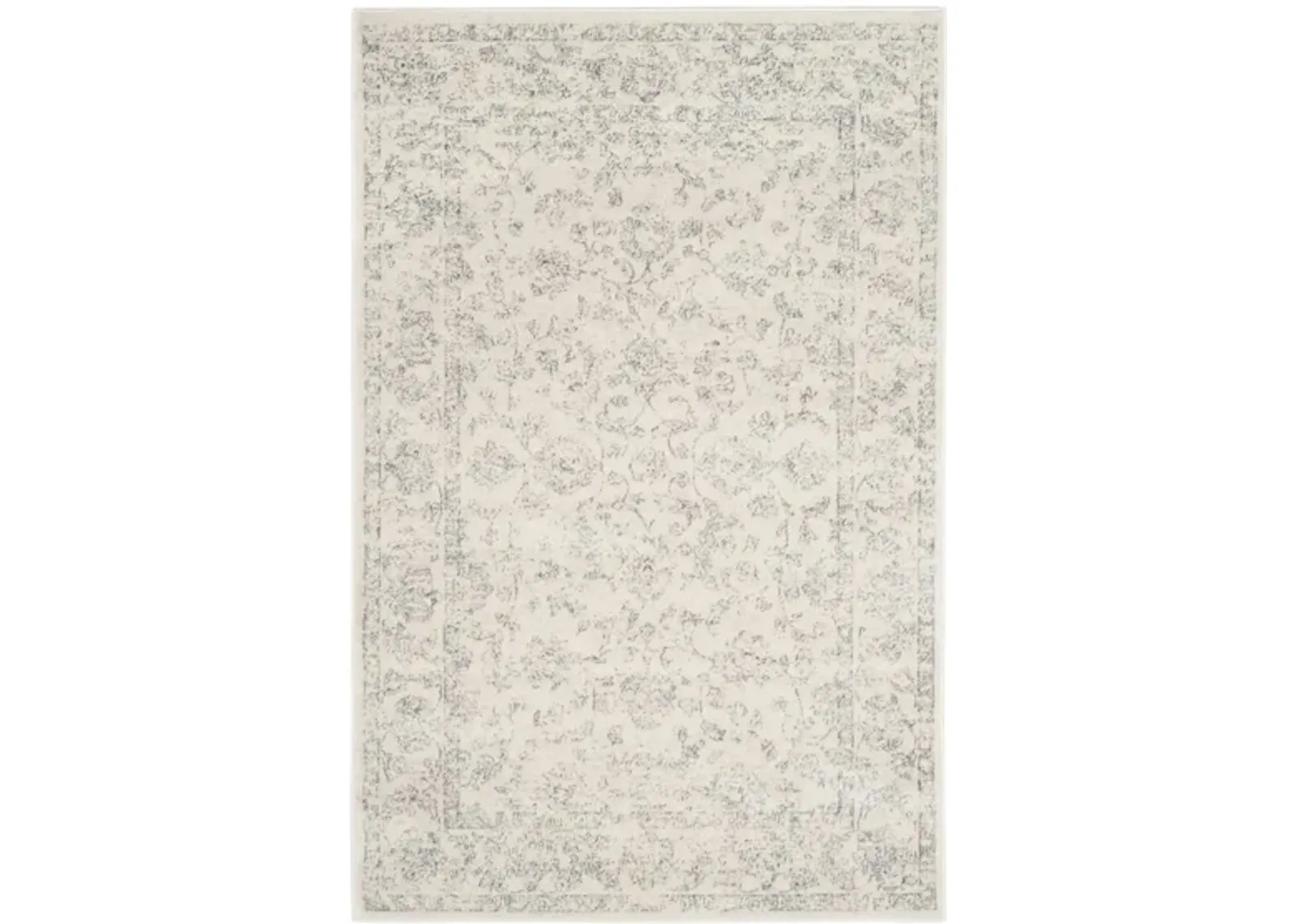 Carnegie Area Rug in Cream / Gray by Safavieh