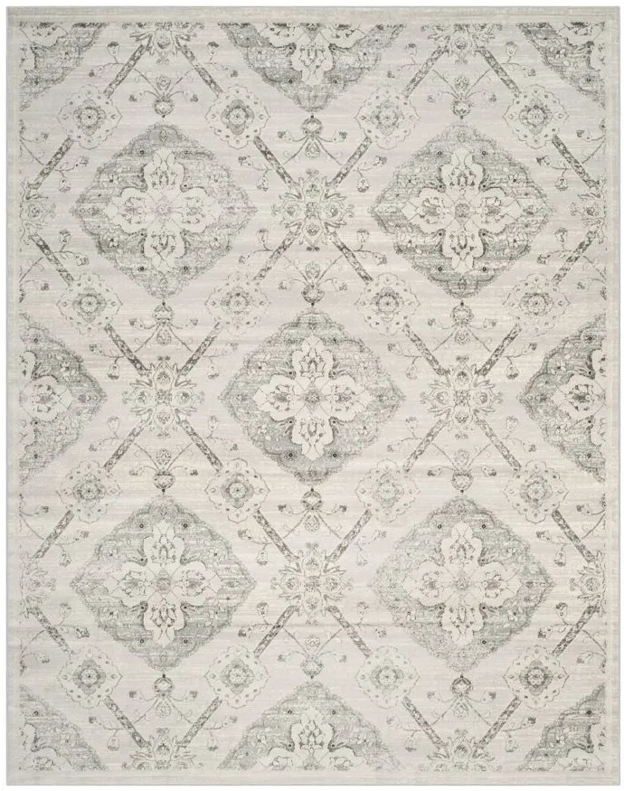 Carnegie Area Rug in Silver / Gray by Safavieh