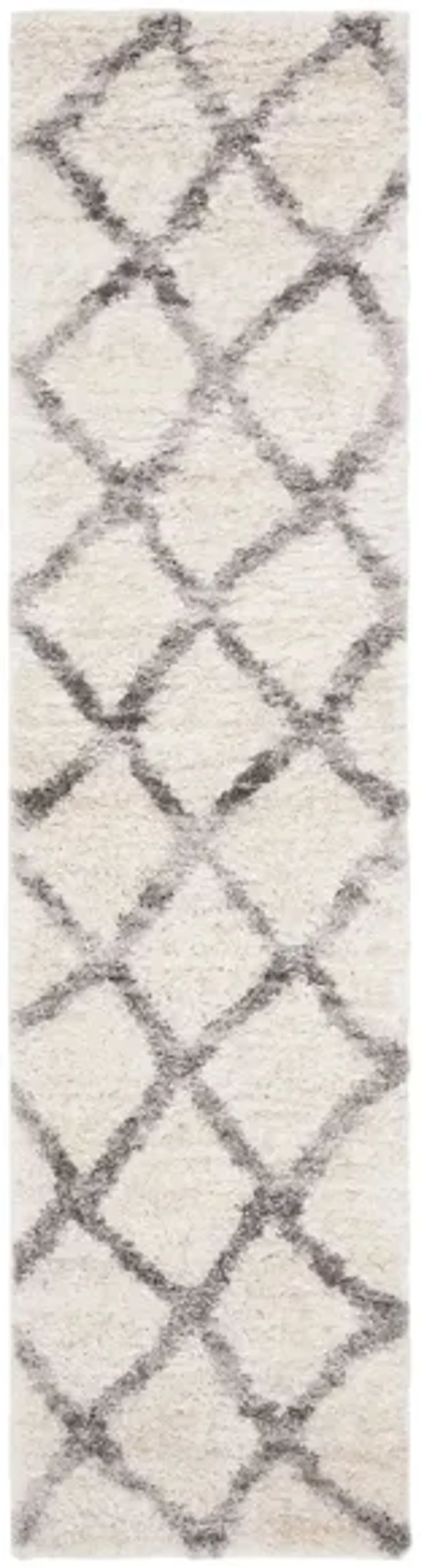 Shane Shag Rug in Cream/Gray by Safavieh