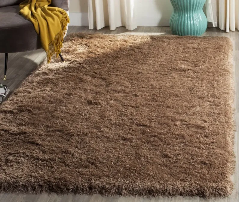 Venice Shag Area Rug in Taupe by Safavieh