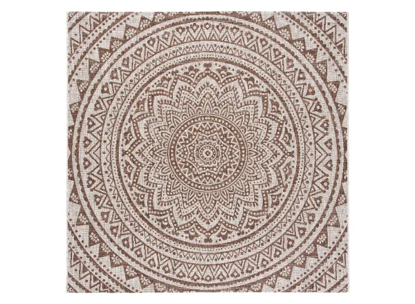 Courtyard Mandala Indoor/Outdoor Area Rug