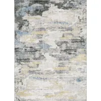 Mallory Area Rug in Ivory, Gray by Bellanest