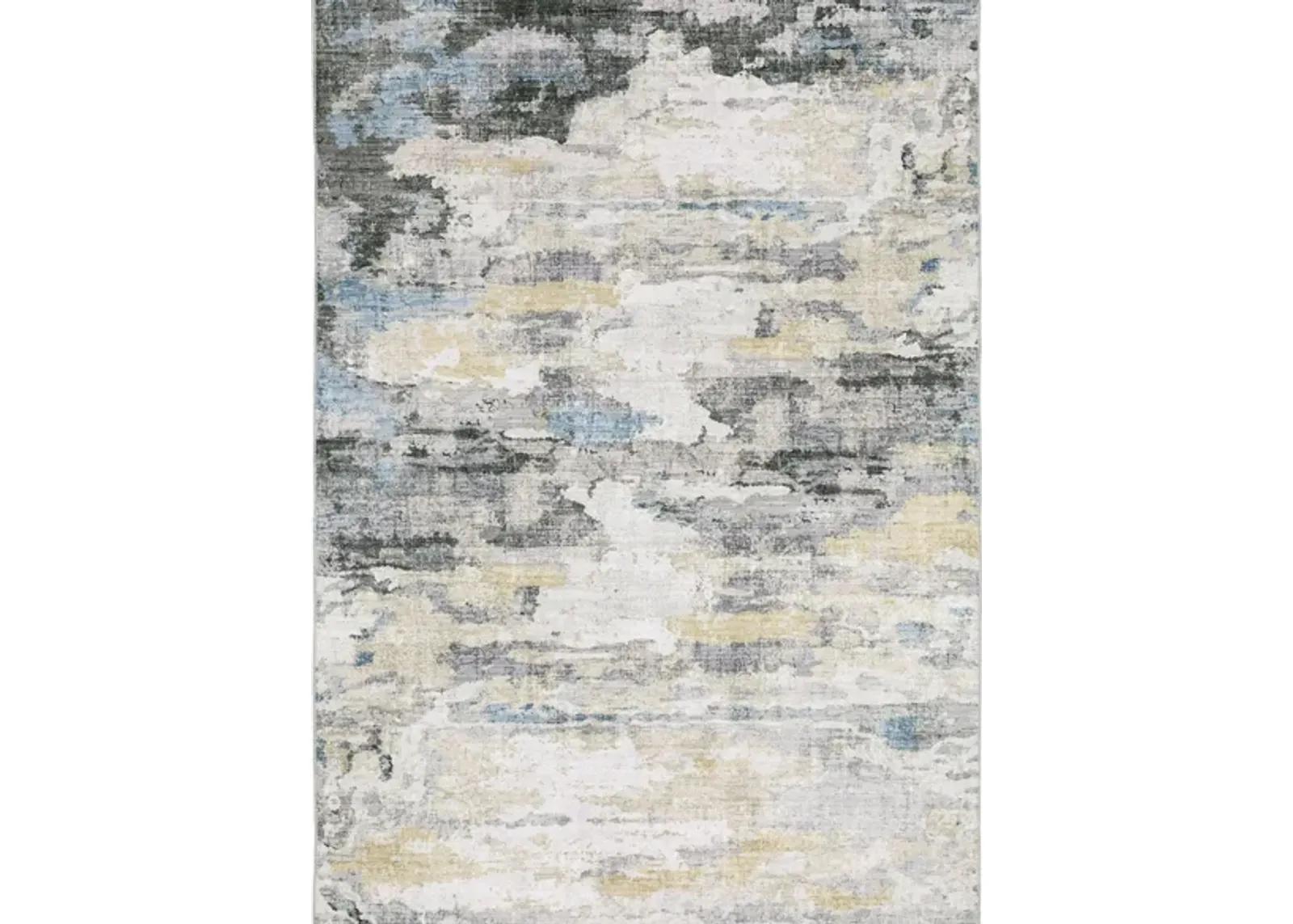 Mallory Area Rug in Ivory, Gray by Bellanest