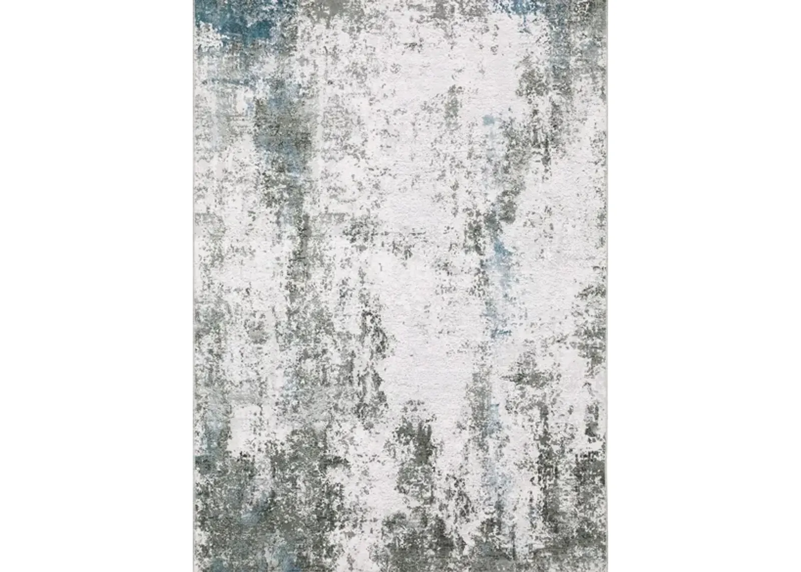 Murdock Area Rug in Gray, Blue by Bellanest