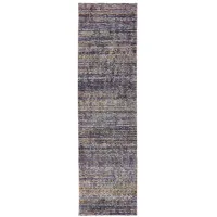 Reed Runner Rug in Purple/Gray by Bellanest