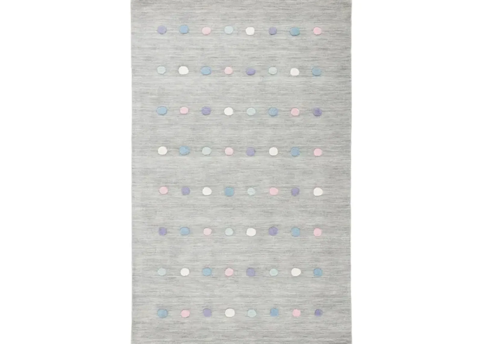 Avery Kid's Area Rug in Silver by Safavieh