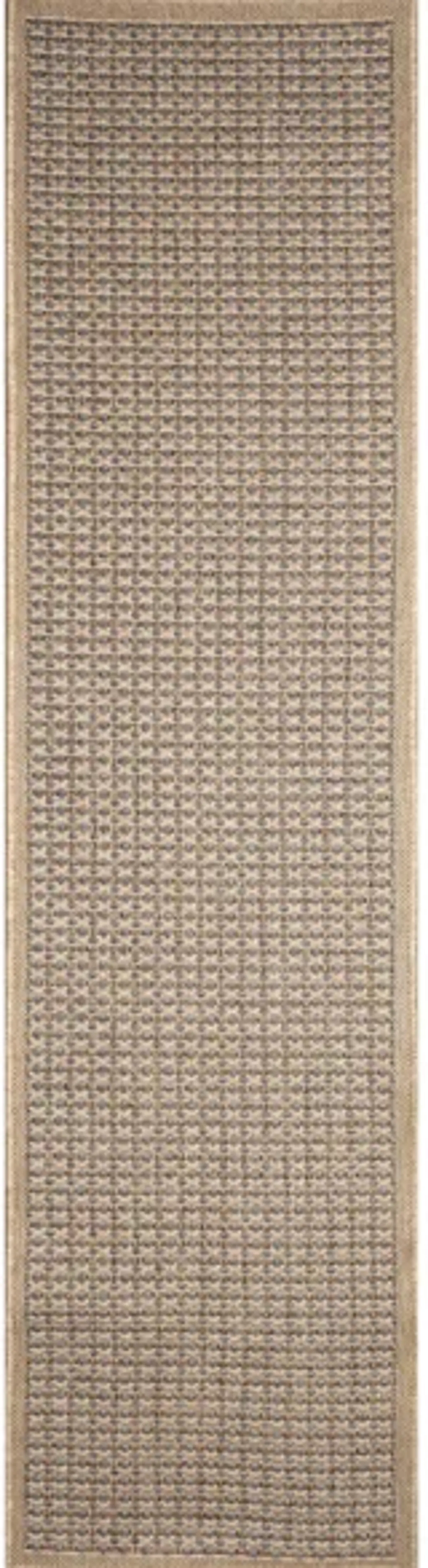 Monterey Basket Indoor/Outdoor Rug in Blue;Brown by Trans-Ocean Import Co Inc