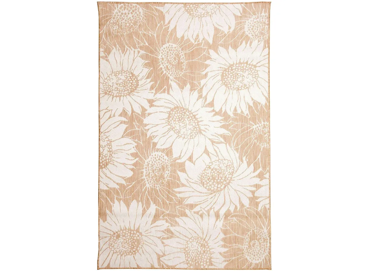 Carmel Sunflower Field Rug in Sand by Trans-Ocean Import Co Inc