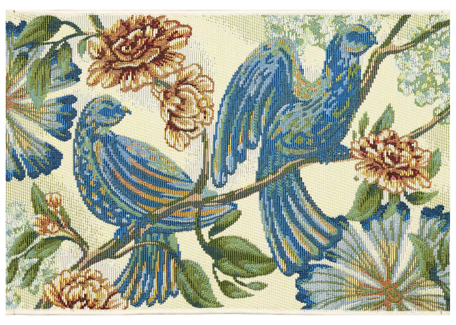 Esencia Flora Fauna Mat in Cream by Trans-Ocean Import Co Inc