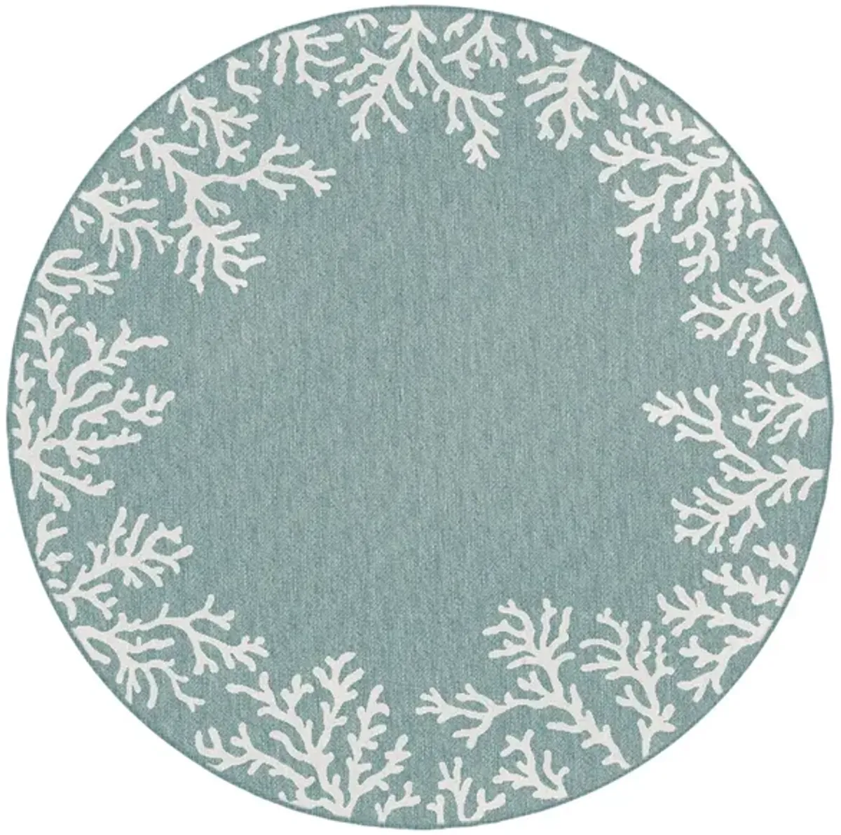 Carmel Indoor/Outdoor Rug in Aqua by Trans-Ocean Import Co Inc