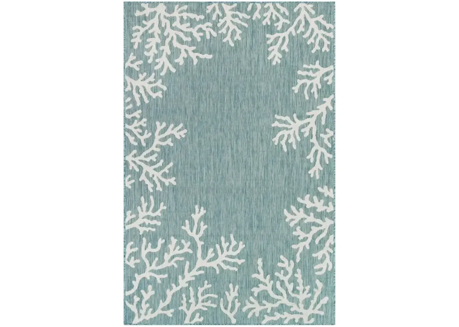 Carmel Indoor/Outdoor Rug in Aqua by Trans-Ocean Import Co Inc