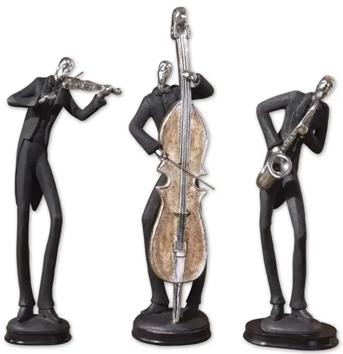 Musician Figurines: Set of 3