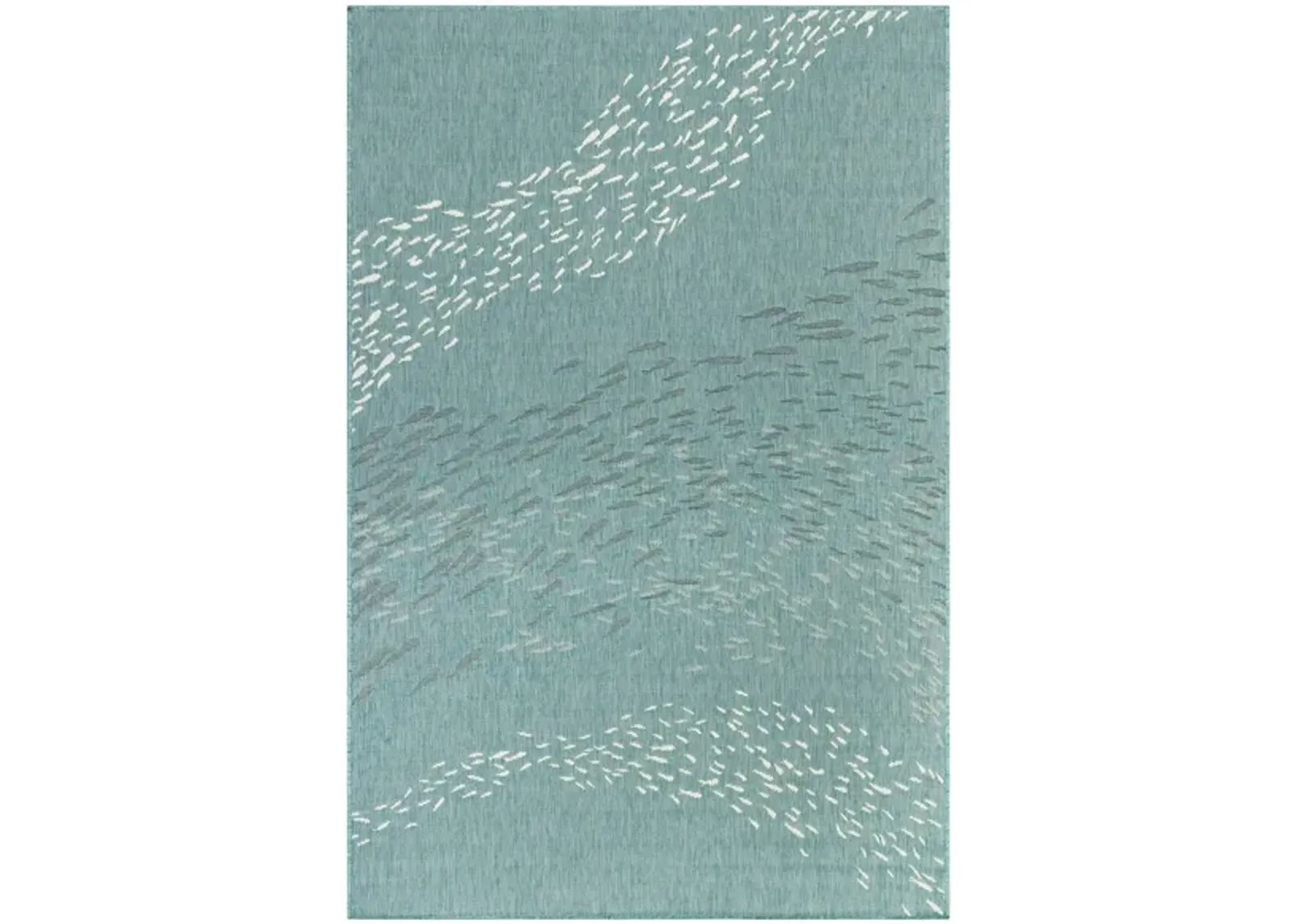 Carmel School Of Fish Rug in Aqua by Trans-Ocean Import Co Inc