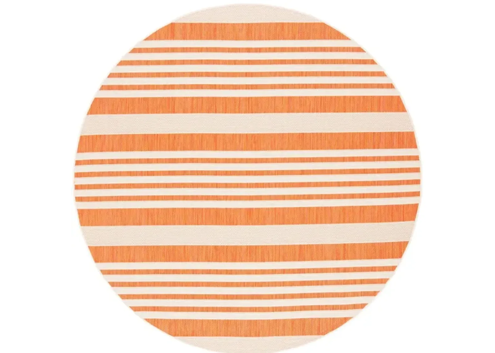 Courtyard Indoor/Outdoor Area Rug Round