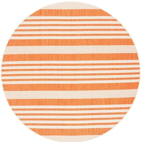 Courtyard Indoor/Outdoor Area Rug Round