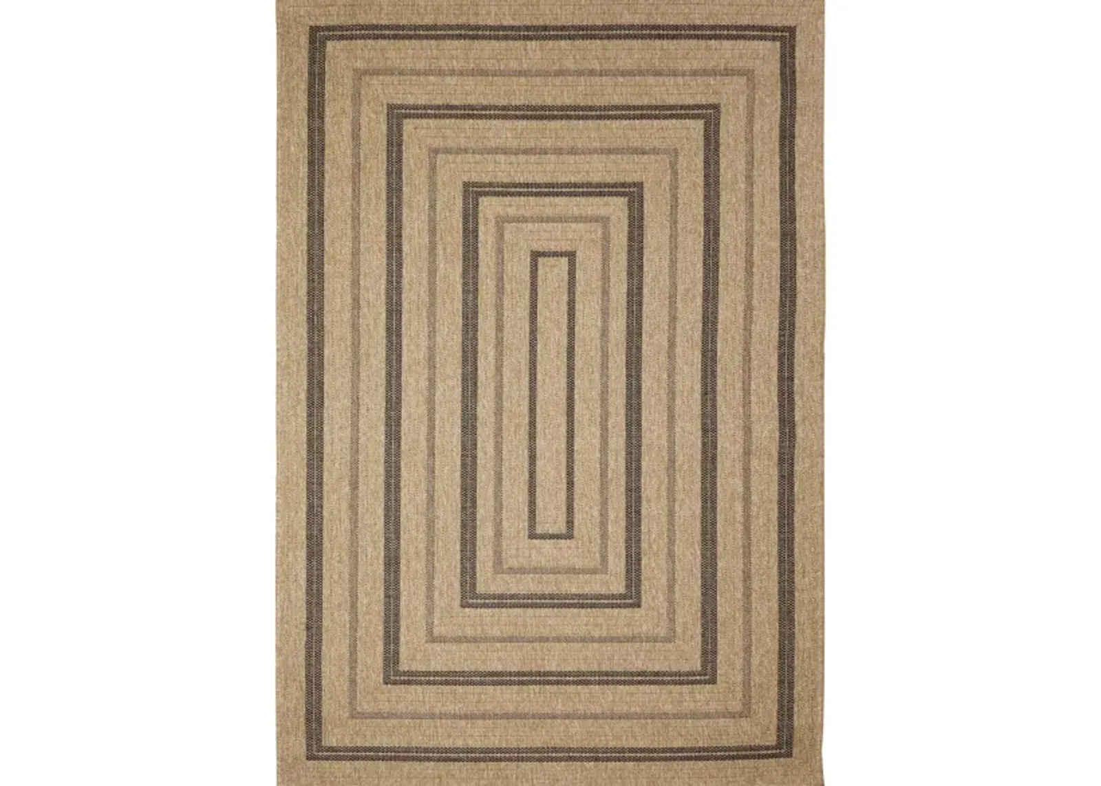 Sahara Indoor/Outdoor Rug in Natural by Trans-Ocean Import Co Inc