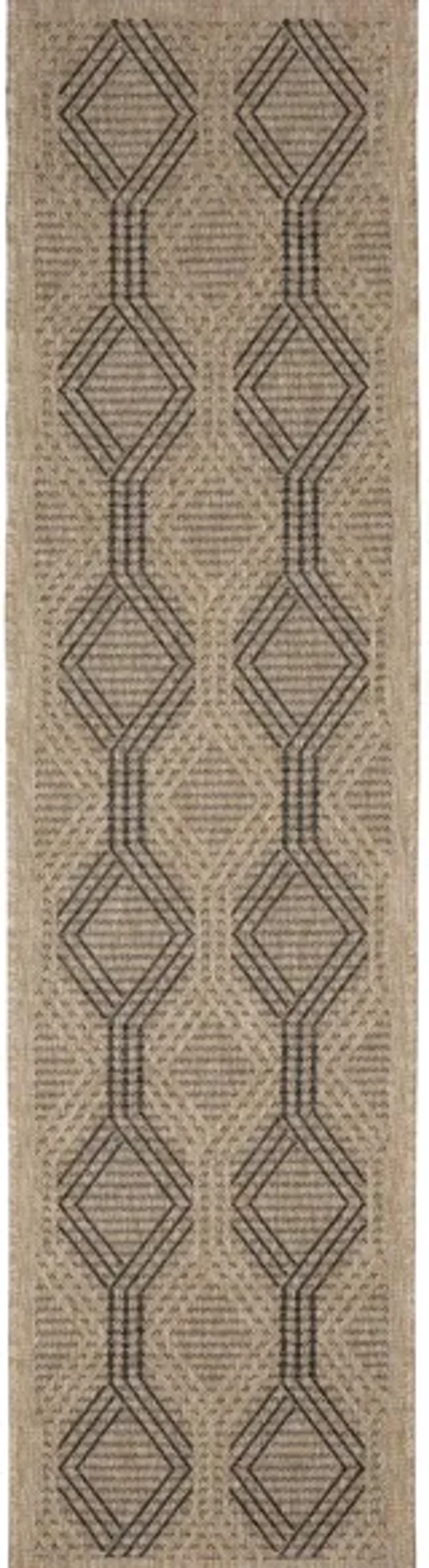 Sahara Indoor/Outdoor Rug in Natural by Trans-Ocean Import Co Inc