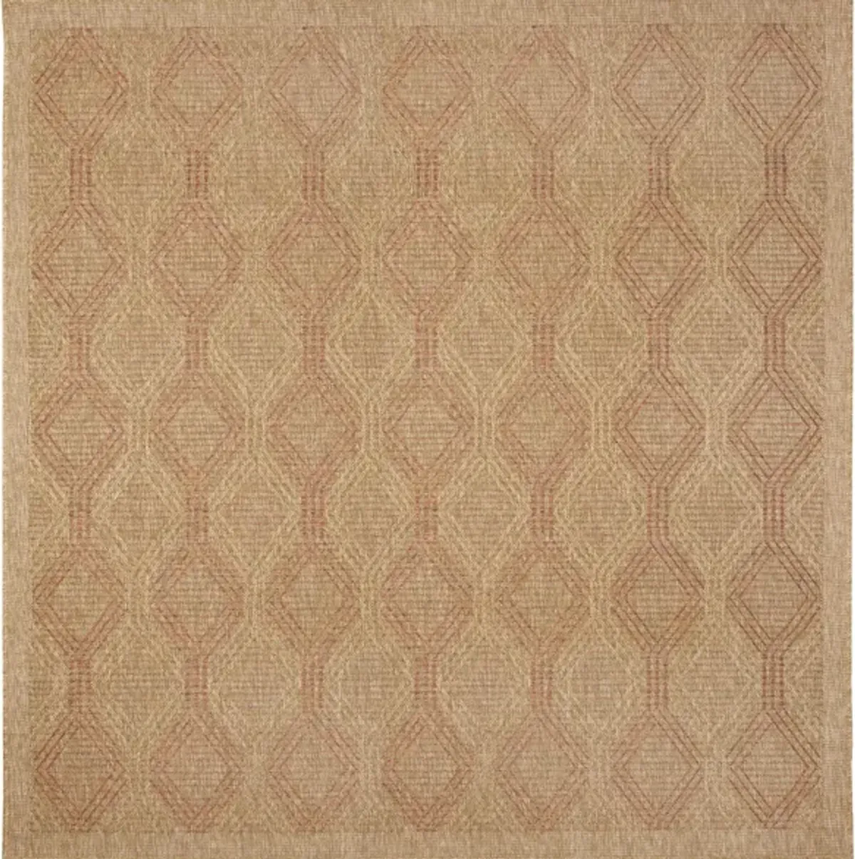 Sahara Indoor/Outdoor Rug in Terracotta by Trans-Ocean Import Co Inc