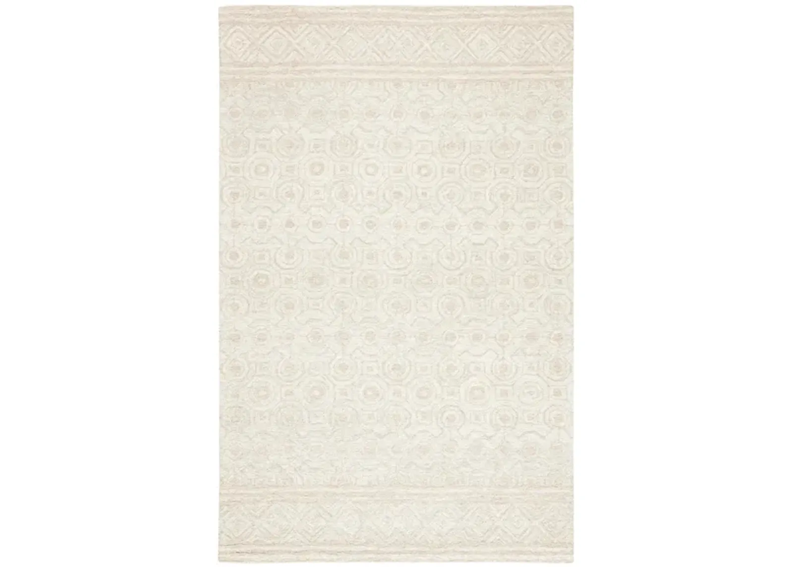 Kobayashi Area Rug in Ivory & Light Green by Safavieh