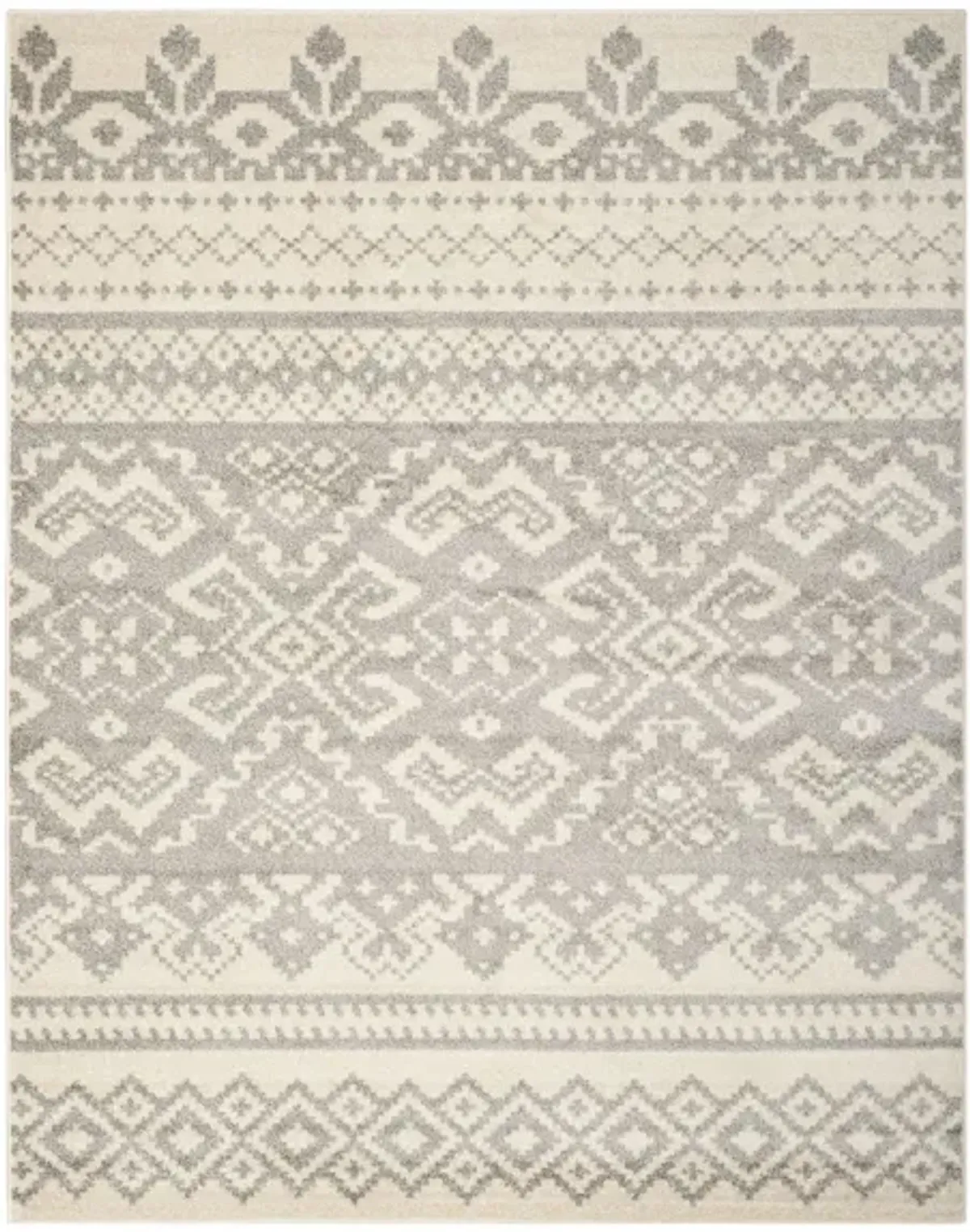 Adirondack Area Rug in Ivory/Silver by Safavieh