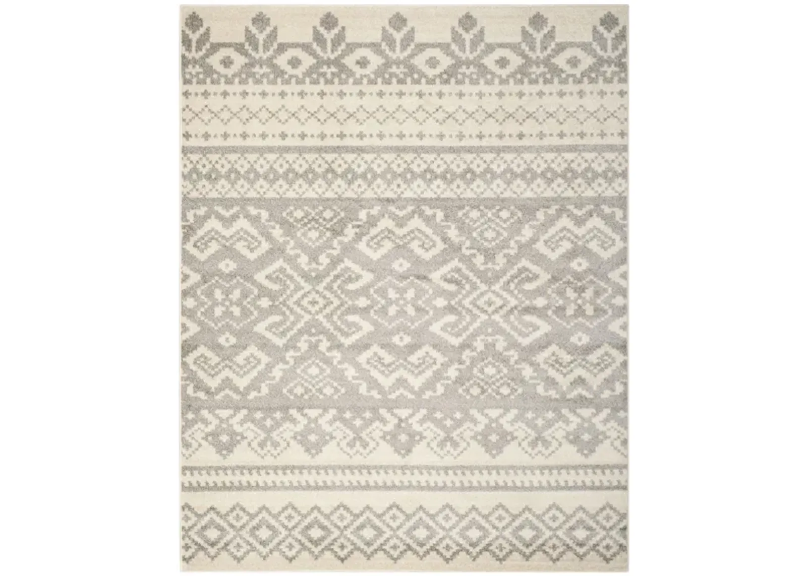 Adirondack Area Rug in Ivory/Silver by Safavieh