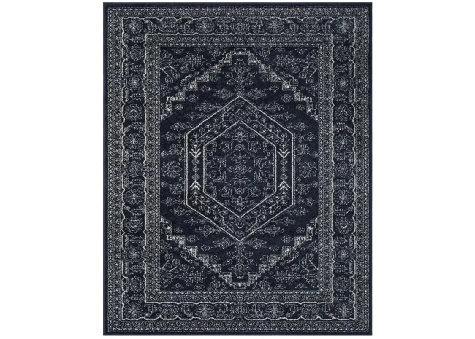 Adirondack Area Rug in Navy/Ivory by Safavieh